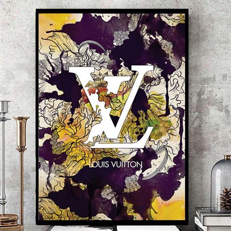 louis vuitton wall art prints|louis vuitton picture frame.